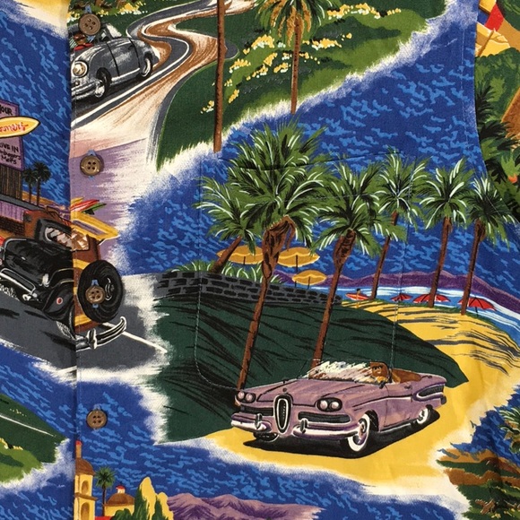 Reyn Spooner rare Hawaiian Tropical  shirt - Picture 4 of 8